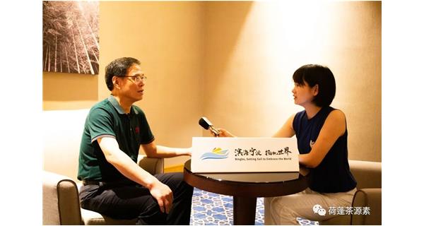 片片茶叶香，浓浓故乡情​ | 吕荣富董事长接受宁波新闻综合广播专访
